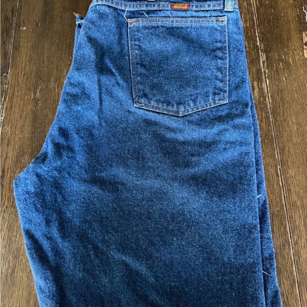 Rustler Men's Blue Jeans